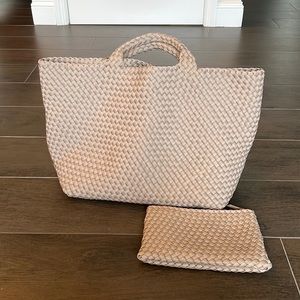 Naghedi St Barths Large Tote in Cashmere color